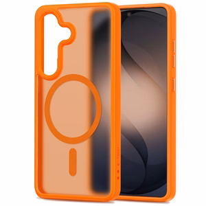 Tech-Protect Magmat MagSafe Maciņš for Samsung Galaxy S26 - oranžs Matēts