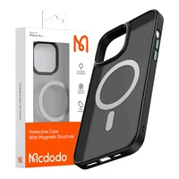 Magnētiskais apvalks McDodo iPhone 14 plus (melns)