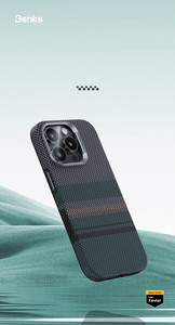 Benks Magnetic Armor Pro Aurora Kevlar 600D Case (CC65) for Iphone 16 Pro (Camera Control Button)