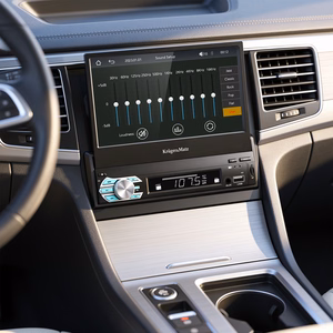 Automašīnas radio Kruger&Matz KM2018 ar izbīdāmu 7 collu ekrānu, CarPlay/Android Auto