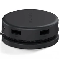 Adapteris HUB 7in1 USB C Satechi Multiport ST-POTG7C pusnakts melns