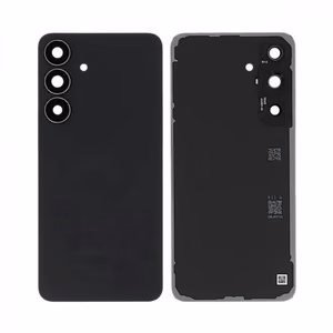 Aizmugurējais vāks saderīgs ar Samsung S731 S25 FE / Jetblack / (ar kameras lēcu) OEM