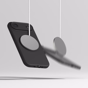 Ringke Silikona Magnētiskais MagSafe viedtālruņa apvalks iPhone 17 Air - melns