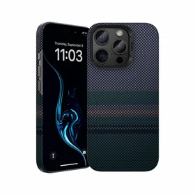 Benks Magnētiskais Armor Air Aurora Kevlar 600D viedtālruņa apvalks Iphone 16 Pro