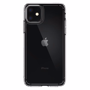 Spigen Ultra Hybrid viedtālruņa apvalks iPhone 11 - Skaidrs