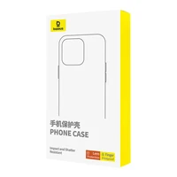 Viedtālruņa apvalks Baseus SkyRing Magnētiskais ar statīvu iP 14 Pro Max + rūdītais stikls un tīrīšanas komplekts (violeta)