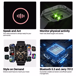 Blavec Viedpulkstenis W-18 Hellia HD AMOLED Voice Call (SWW18-G) pelēks