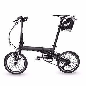 Rockbros C32BK sēdekļa soma 1.5 l ar kabatu pudelei - melna