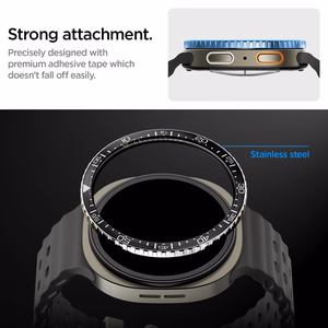 Spigen Bezel Tune Diver накладка для Samsung Galaxy Watch 8 44mm — черная