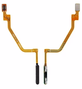 Flex Xiaomi Poco X3/X3 NFC/X3 Pro ar fingerprint melns ORG