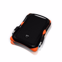 Silicon Power Armor A30 HDD/SSD enclosure melns, oranžš