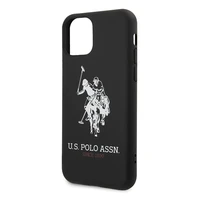 US Polo USHCN65SLHRBK iPhone 11 Pro Max melns Silicone Collection