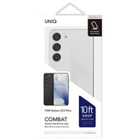 Uniq Combat viedtālruņa apvalks Samsung Galaxy S23+ - melns