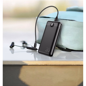 Powerbank Veger L30 (W3008PD) PD QC3.0 3A 20W 30000 mAh черный