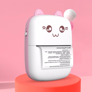 HURC9 Bluetooth Mini Kitty termoprinteris ar lietotni - rozā