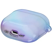 Uniq Iridescia viedtālruņa apvalks AirPods 4 Hang Case - holo zila