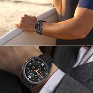 Tech-Protect Nylon Stripe ремешок для Samsung Galaxy Watch 40/44/46 mm - оранжевый