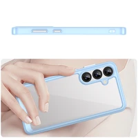 Kosmosa apvalks ar želejas rāmi Samsung Galaxy S25+ - zils