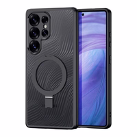 DUX DUCIS AIMO MAG viedtālruņa apvalks saderīgs ar MagSafe SAMSUNG S25 Ultra melns