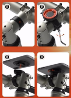 Phone Holder priekš Bicycle, Motorcycle, El. Vehicle, 22.2-35 mm