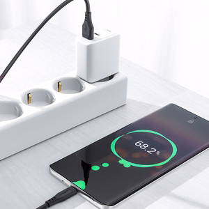 Acefast USB kabelis - USB Type C 1.2m, 3A melns (C3-04 melns)