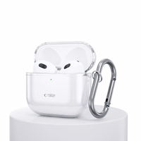 Tech-Protect FLEXAir apvalks Apple AirPods 4 - caurspīdīgs