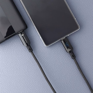 Cable USB C to USB C Forcell F-Energy QC4.0 PD 3A 60W Digital 1,2 m C274 black