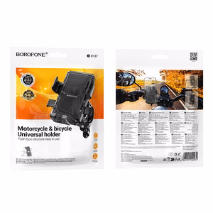 Borofone Velosipēda/Motocikla turētājs BH137 Knight melns