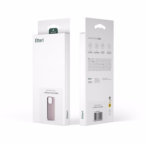 Etteri silikona apvalks viedtālrunim iPhone 14 6,1" gaiši rozā