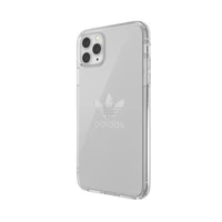 Adidas OR PC apvalks Liels logotips iPhone 11 Pro Max - caurspīdīgs