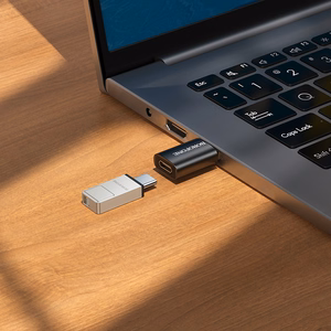 Borofone adapteris BV26B - USB uz Type C - melns