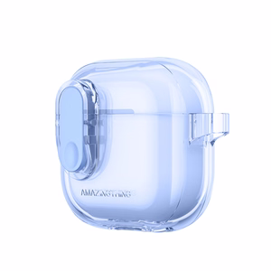 AmazingThing Minimalais apvalks AirPods 4 – zils
