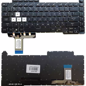 Keyboard ASUS G15 G513, G513Q, G533, with RGB backlight, US