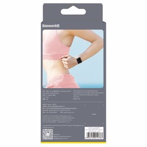 Siksniņa Baseus Lets go priekš Apple Watch Series 42 / 44mm balts/rozā