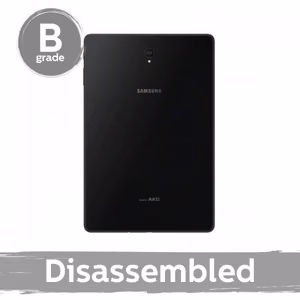 Aizmugurējais vāks saderīgs ar Samsung T835 / T830 Tab S4 melns 100% oriģināls (9/10 izjaukts) ar kameras lēcu