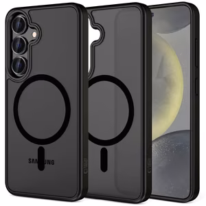 Tech-Protect MagMat MagSafe viedtālruņa apvalks Samsung Galaxy S25 FE - matēta melna