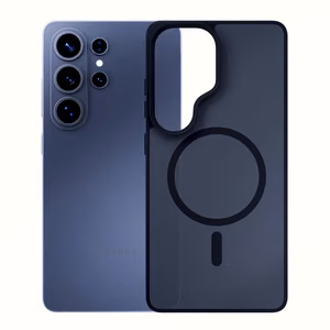 3mk Smoke MagCase futrālis Samsung Galaxy S26 Ultra - Pelēks, caurspīdīgs