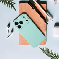 Silikona Lite viedtālruņa apvalks Iphone 17 Pro Max piparmētru