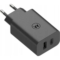 MOTOROLA oriģinālais lādētājs Type C + USB A 50W MC502/509 melns (bulk)