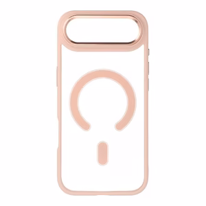 Case for iPhone 17 AIR Color Edge Mag Cover compatible with MagSafe pink