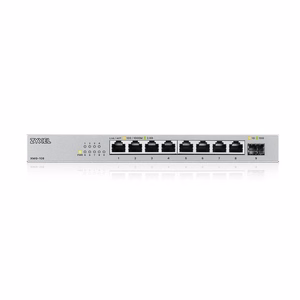 Zyxel XMG-108 nepārvaldāms komutators 2.5G Ethernet (100/1000/2500) sudraba