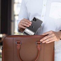 Uniq Cabrio viedtālruņa apvalks iPhone 11 Pro - caurspīdīgs