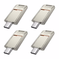 HOCO USB zibatmiņa USB A + USB C UD17 64GB USB3.0
