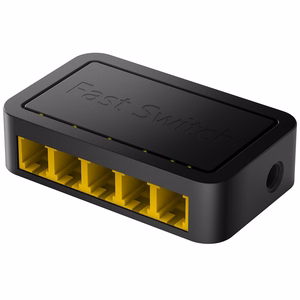 Cudy FS105D network switch Fast Ethernet (10/100) melns