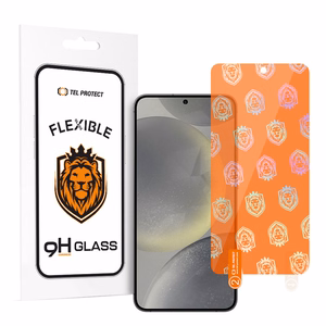 Tel Protect vislabākais elastīgais hibrīdais grūdinātais stikls skirtas SAMSUNG GALAXY S24