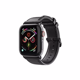 DUX DUCIS īstas ādas siksniņa YA Apple Watch 38 / 40 / 41 mm, melna