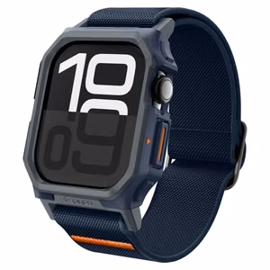 Spigen Lite Fit "Pro" apvalks Apple Watch 10 (46mm) tumši zils