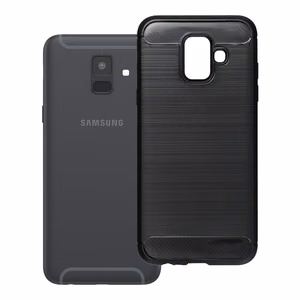 Maciņš Samsung A6 ( A6 2018 ) Carbon 2.0 melns
