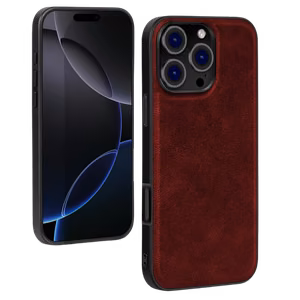 Maciņš X-Level "Earl III Collection" Apple iPhone 16 Pro Max sarkans