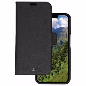 Maciņš dbramante 1928 New York 2w1 Wallet iPhone 14 Pro melns